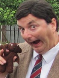 Een foto van de lookalike en imitator van  Mr Bean
