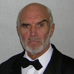 De foto van de lookalike en imitator van  Sean Connery